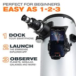 Celestron Starsense Explorer 8 İnç Dobsonian Uygulama Özellikli Dobsonian Teleskopu