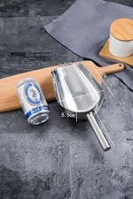 Çelik 30,5 cm No: 5 Baharat Kuruyemiş Bakliyat Erzak Küreği cin792