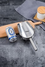 Çelik 30,5 cm No: 5 Baharat Kuruyemiş Bakliyat Erzak Küreği cin792
