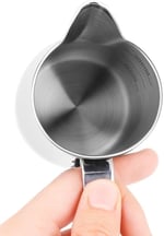 Çelik 350 ml Kahve Süt Köpürtme Potu Sütlük Pitcher mt190