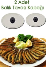 Çelik Balık Tavası Kapağı - 2 Adet (24 28 CM) Fma07284 Fma440274