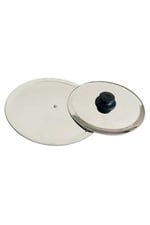 Çelik Balık Tavası Kapağı - 2 Adet (26+30 Cm)