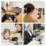 Cep Telefonu Standı, Katlanır Masaüstü Telefon Standı, Açı Yüksekliği Ayarlanabilir Cep Telefonu Tutacağı, Masa, Ofis, Tablet Standı Tüm Telefonlarla Uyumlu 10-25 cm Cep Telefonu/Tablet