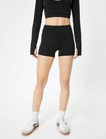 Cepli Ekstra Mini Spor Şort