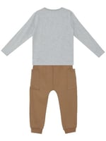 Cepte Kaplan Erkek Çocuk T-shirt Pantolon Takım