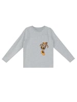 Cepte Kaplan Erkek Çocuk T-shirt Pantolon Takım