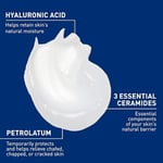 CeraVe Şifa Merhemi | Hyaluronik Asit ve Seramidli Kuru Ciltler için Nemlendirici Petrolatum Cilt Koruyucu | Lanolin İçermez ve Kokusuz | 5 Ons