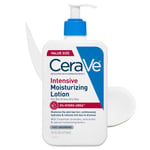 CeraVe Yoğun Nemlendirici Losyon | Hidroüre + Shea Yağı | Kuru Ciltler İçin Vücut Losyonu | Ekstra Kuru Cilt Belirtilerini Giderir | Kaba, Sıkı, Kırmızı ve Kaşıntılı Ciltler İçin Yağlı Olmayan