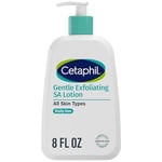 Cetaphil Nazik Peeling SA Losyonu, Tüm Cilt Tipleri için Hafif Nemlendirici, 8oz Pompa Şişesi, Salisilik Asit, Mandelik Asit ve Glukonolakton, Nazikçe Eksfoliye Edici, Dermatolog Önerilen Marka