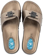 Ceyo 6500-1 Jelli Anatomik Kadın Terlik Platin 36-40