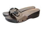 Ceyo Minelli Topuklu Comfort Platin Kadın Terlik