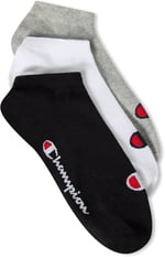 Champion 3'lü Paket Sneaker Çorap, Unisex Yetişkin