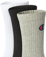 Champion C-Logo 3'lü Paket Crew Çorap, Unisex Yetişkin - Seçenekler: 35-38, 39-42, 43-46