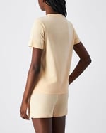 Champion Kadın Baskılı Bisiklet Yaka T-Shirt