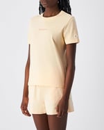 Champion Kadın Baskılı Bisiklet Yaka T-Shirt