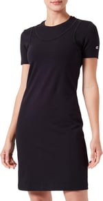 Champion Slim Fit Pamuk Likra Elbise, Kadın