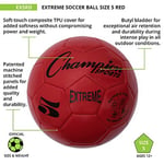 Champion Sports Extreme Series Composite Soccer Ball: Sizes 3, 4, 5 in Multiple Colors - Seçenekler: EX5OR, EX5RD