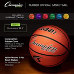 Champion Sports Profesyonel Stil Basketbol Topu