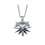 CHARMORA 925 Ayar Gümüş Kurt Kolye Erkek – Witcher Kurt Madalyon Viking Gotik Tasarım