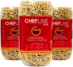 Chefline Asia Yumurtalı Çin Eriştesi Egg Noodle 350 Gr X 3 Adet