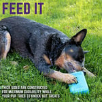 Chew King Premium Treat Köpek Oyuncağı, XL, Son Derece Dayanıklı Doğal Kauçuk Doldurulabilir Oyuncak Koleksiyonu, Dondurulmuş Besleme - Seçenekler: Extra Large, Medium, Large
