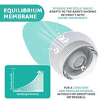 Chicco Mükemmel 5 Silikon Enayi ile 5 Anti-Koloni Töreşi 0 + Ay, Biofontional IntuiFlow Sistemi, Pembe, 150 ml