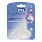 Chicco NaturalFeeling Orta Akış Biberon Emziği (2 Ay+) - Seçenekler: Tekli, İkil, 0 Ay+, 2 Ay+, 6 Ay+