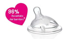 Chicco NaturalFeeling Orta Akış Biberon Emziği (2 Ay+) - Seçenekler: Tekli, İkil, 0 Ay+, 2 Ay+, 6 Ay+