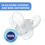 Chicco PhysioForma Comfort Silikon Emzik (16-36 Ay, 2'li), Mavi