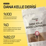 Chompo Dana Kelle Derisi Lokmaları 100% Doğal Katkısız Köpek Ödül Maması 100 Gr