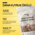 Chompo Dana Kuyruk Çiğneme Ödülü 100% Doğal Katkısız Köpek Ödül Maması 100 Gr