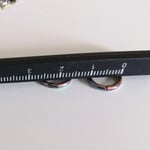 Christian Breton Paslanmaz Çelik Rainbow Minik Halka Küpe - 7 mm - 1 çift