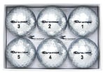 Chromax Golf Topları Metalik M5, Renkli - 6 Adet