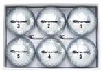 Chromax Golf Topları Metalik M5, Renkli - 6 Adet