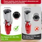 Chuancheng Hızlı çıkarma adaptörü, düşük menzil için esnek adaptör, 970790-01 Dyson elektrikli süpürge V7, V8, V10, V11, V15 için