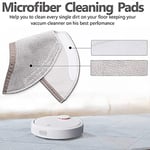 Chuancheng Paspas bezi, 5 adet, komple kapatıcı, Xiaomi Roborock S4/S5/S50/S51/S55/S5 Max, S6 MaxV/S6 Pure, Q7 MAX/Q7 MAX+, Q8 Max/Q8 Max+, Q5 Pro/Q5 Pro+, paspas aksesuarı yedek parça setleri