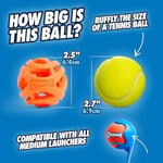 Chuckit! Air Fetch Ball Köpek Oyuncağı, Orta (6,4 cm çap), 9-27 kg köpekler için, 2'li paket