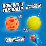 Chuckit! Air Fetch Ball Köpek Oyuncağı, Orta (6,4 cm çap), 9-27 kg köpekler için, 2'li paket