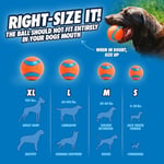 Chuckit! Fetch Medley Gen 3 (Ultra Ball, Fetch Ball, Rugged Ball) 3'lü Köpek Oyun Topu Seti (Orta Boy)