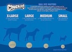 Chuckit! Max Glow Gece Parlayan Oyun Topu (XL) - Fosforlu, Işıkta Parlayan, Dayanıklı, Köpekler İçin Gece Oyun Topu