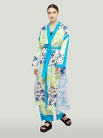 Çiçek Desenli Kimono
