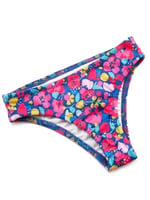 Çiçekli Kedi Kız Çocuk Bikini