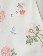 Çiçekli Pijama Altı Cepli Beli Lastikli