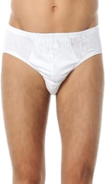 Çift Kaplan, Erkek, 740, Slip Süprem Şort, Beyaz (Beyaz 100), S (Üretici ölçüsü: S)