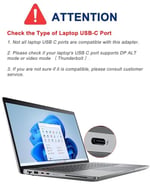 Çift Monitörler için HDMI Adaptörü,USB C'den Çift HDMI Adaptörüne 4K,Tip C - HDMI Çift Monitör,USB C Splitter 2 Monitörler Genişletilmiş Ekran,Tip C HDMI Çoklu Monitörler Dizüstü Bilgisayar