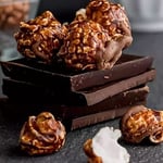 Çikolatalı Karamelli Patlamış Mısır / Popcorn 130Gr.