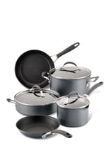 Circulon 8 Parça Tencere & Tava Seti - Seçenekler: 8'li set, 2 Quart Tencere (Süzme Kapağı), 34 CM, Tencere...