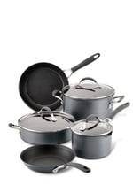 Circulon 8 Parça Tencere & Tava Seti - Seçenekler: 8'li set, 2 Quart Tencere (Süzme Kapağı), 34 CM, Tencere...