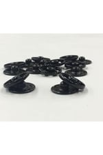 Çıtçıt Metal Siyah 1,0 Cm 8 Li Set