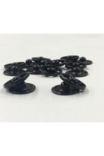 Çıtçıt Metal Siyah 1,0 Cm 8 Li Set